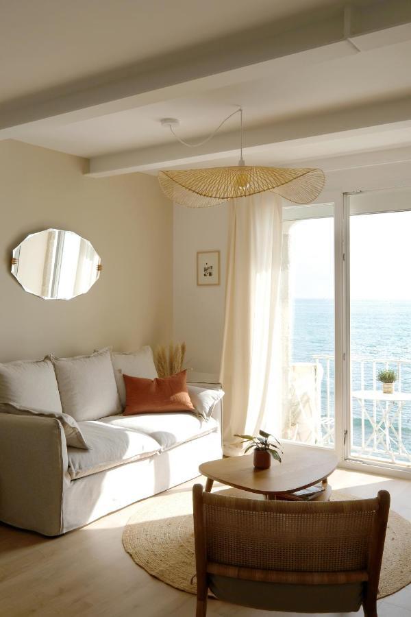 Appartement En Front De Mer Avec Vue Imprenable Sur La Grande Plage Des Sables D'Olonne 莱萨布勒-多洛讷 外观 照片